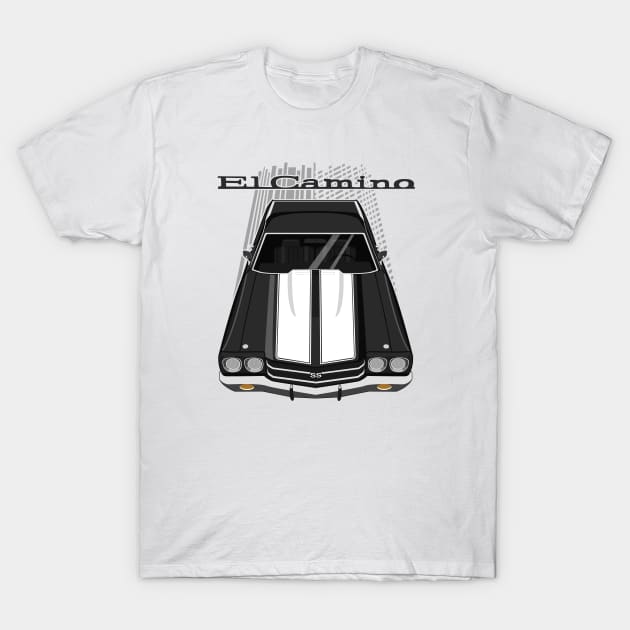 Chevrolet El Camino SS 1970 - black T-Shirt by V8social